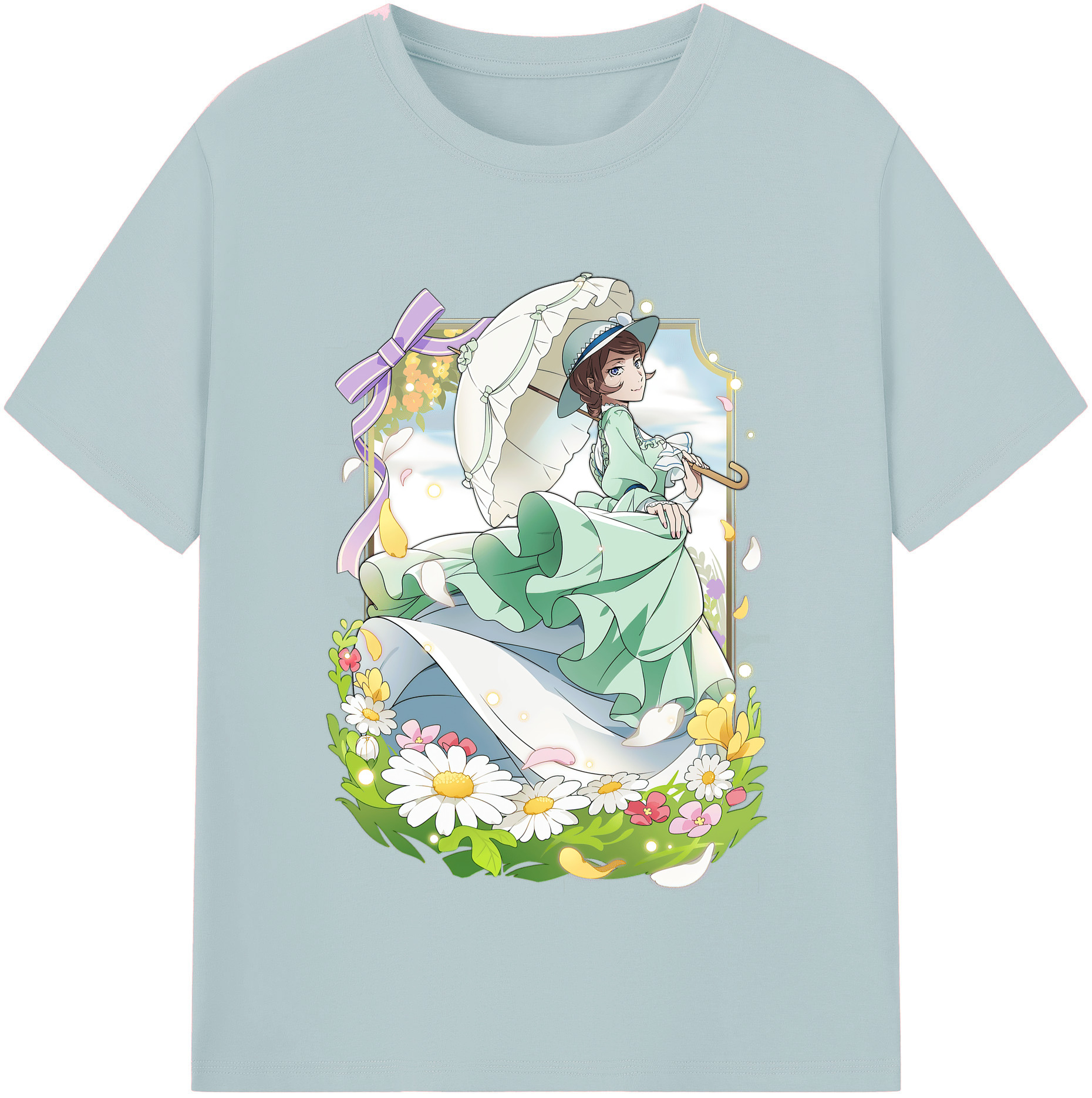 （画像用） 文豪ストレイドッグス Bungo Stray Dogs 綿100％半袖Tシャツ（フロントプリント）